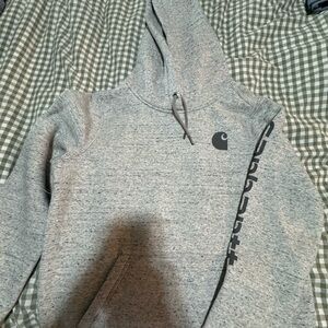 Carhartt Heather Gray Relaxed Fit Hoodie